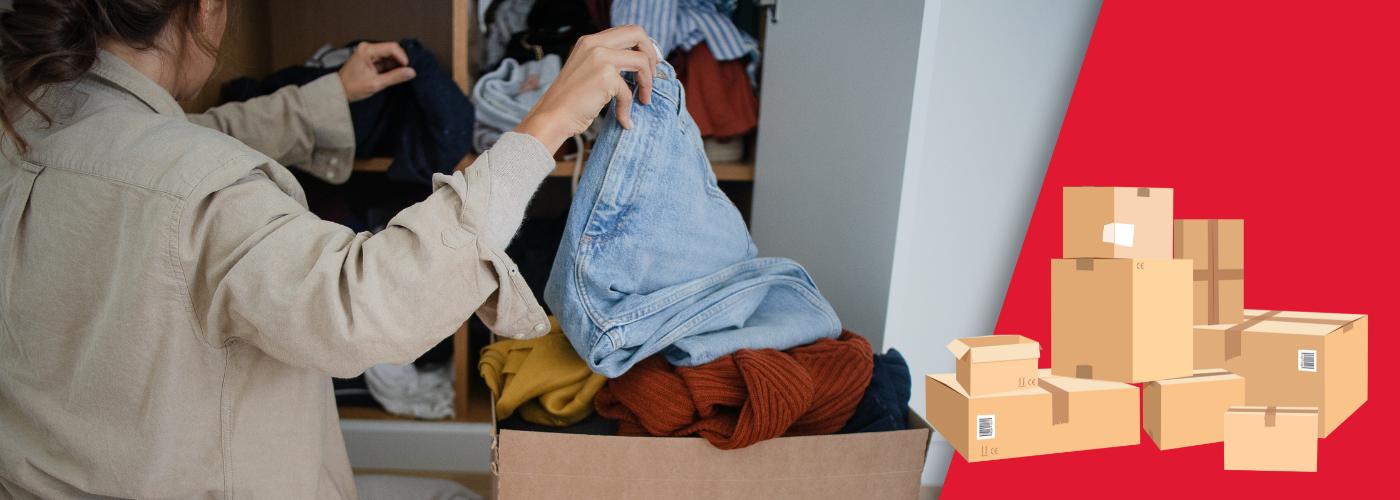 Comment emballer des vêtements pour déménager à travers le pays